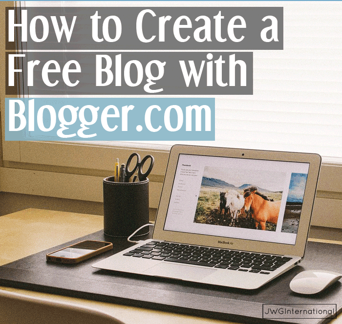 how to create a free blog with blogger